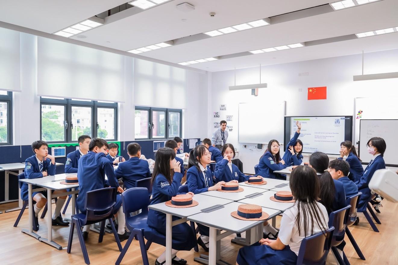 　　▲开学第一天