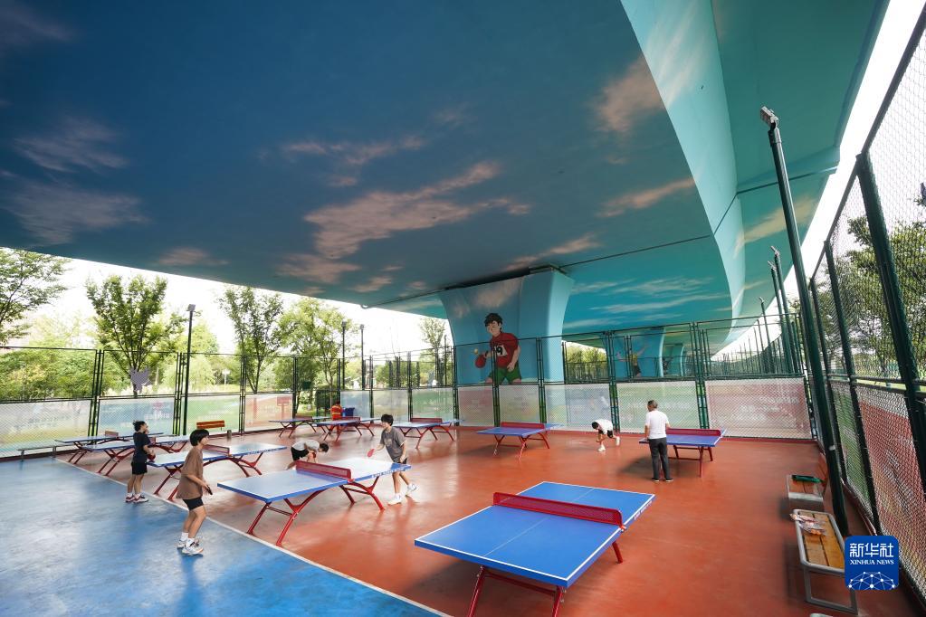 落实国家和江苏省关于加强全民健身场地设施建设,发展群众体育的部署