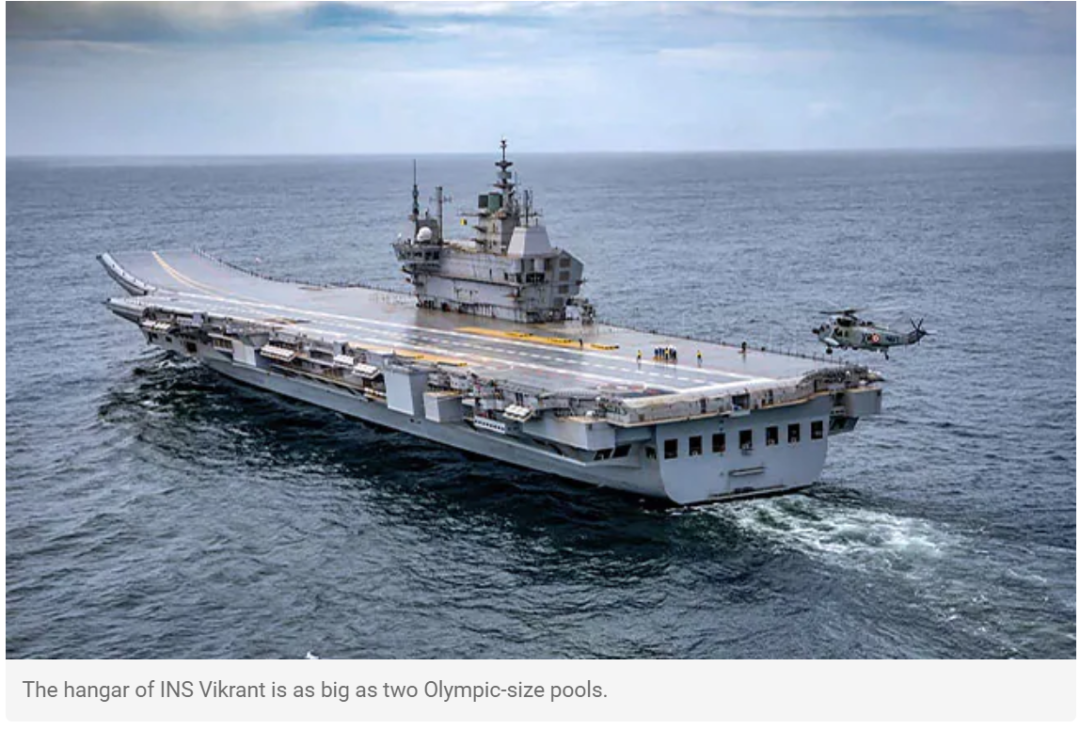 印度首艘国产航母"维克兰特"号正式服役_新浪财经_新浪网