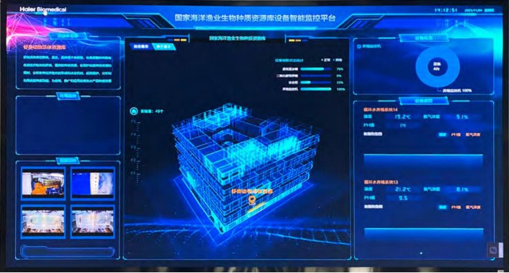 　　国家海洋渔业生物种质资源库智慧实验室平台
