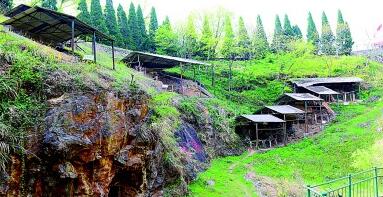 &nbsp;&nbsp;&nbsp;&nbsp;铜陵金牛洞古采矿遗址&nbsp;卞冬梅摄