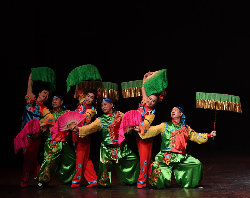 《井陉拉花·扭春》入围广场舞决赛