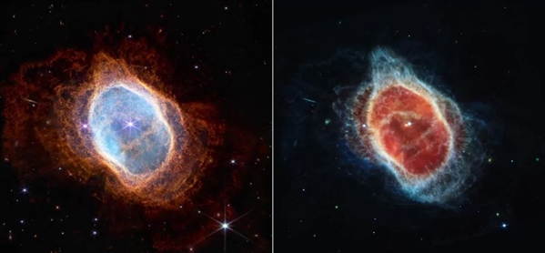 这是美国航天局7月12日公布的詹姆斯·韦布空间望远镜拍摄的宇宙图像。新华社发（美国航天局供图）