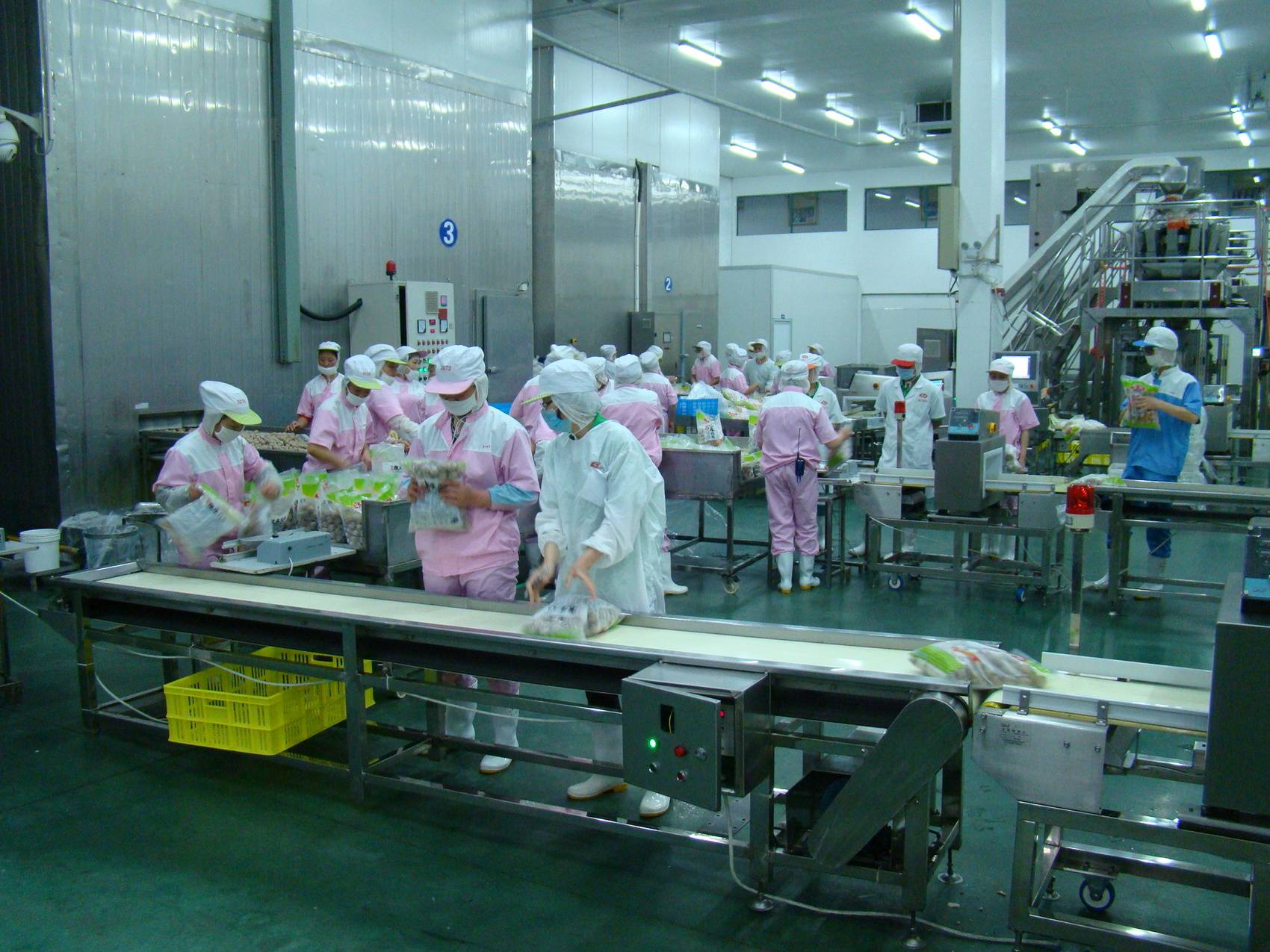 资阳市雁江区四川安井食品有限公司实行封闭生产.受访者供图