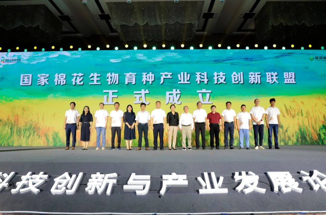 　　国家棉花生物育种创新产业联盟成立
