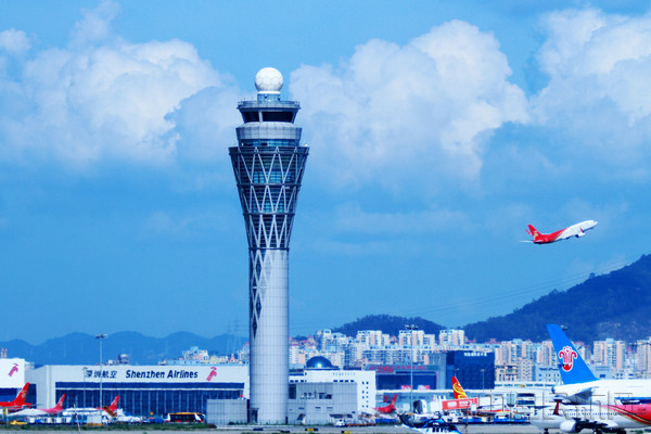 深圳空管站塔台(牛新越/摄)