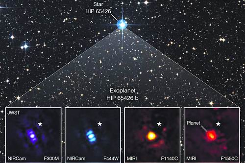 “行星”“韦布”拍摄首张太阳系外行星图像