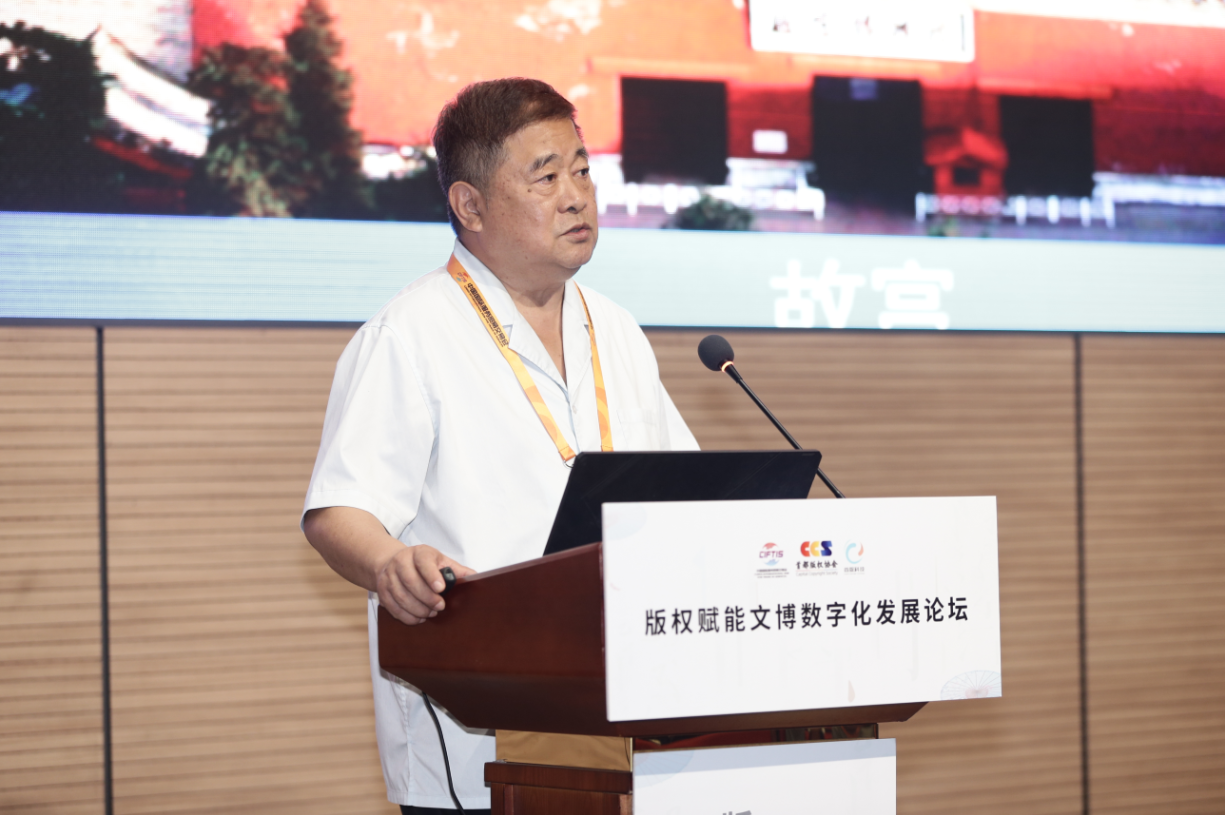 　　单霁翔做让文化遗产活起来的主题发言