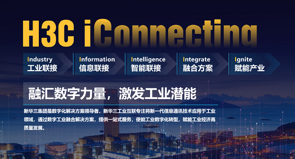 　　新华三iConnecting工业互联技术战略