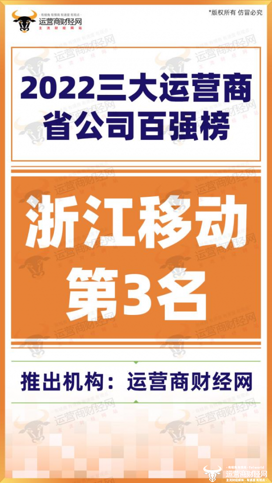 “运营商”浙江三大运营商年度收入规模比较：在各自系统内都领先浙江移动最突出