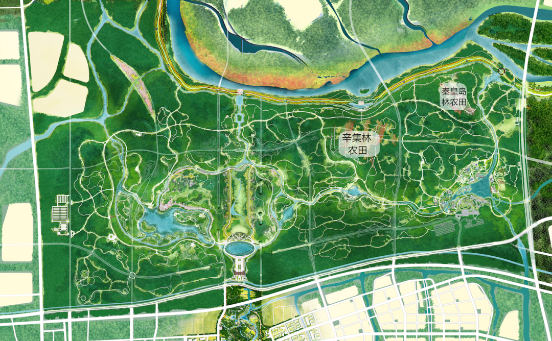雄安郊野公园地图图片