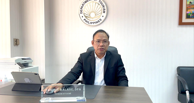 　　菲律宾国家旅游局北京办事处旅游参赞-白艾文博士