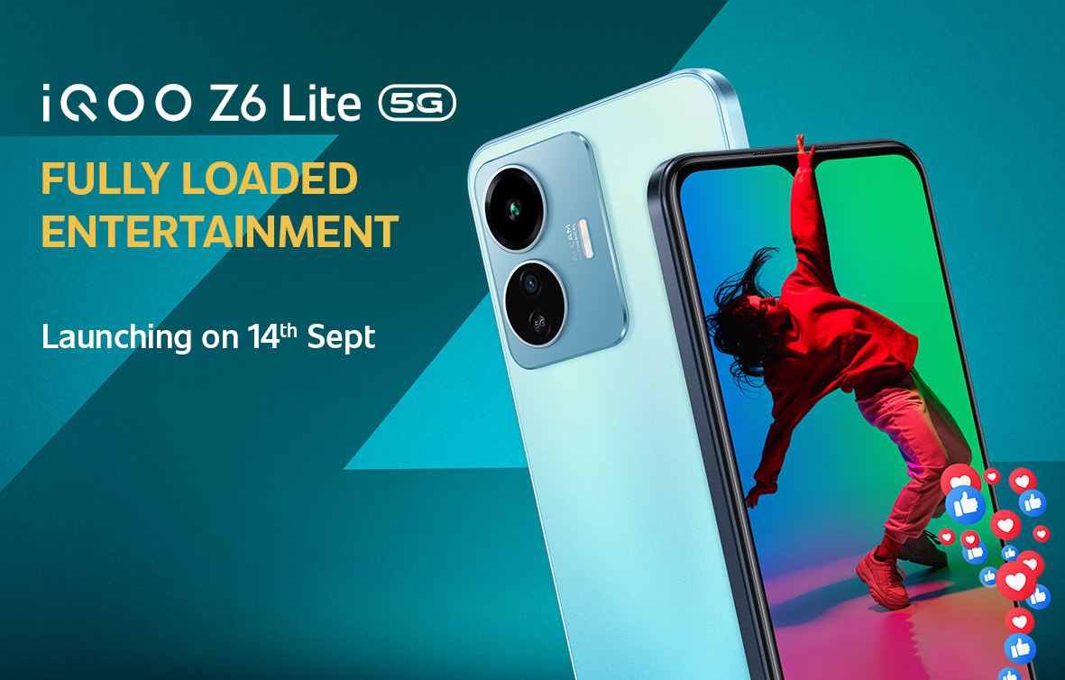 iQOO Z6 Lite正式宣布亞洲地區首秀Snapdragon4 Gen 1CPU，跑分388486
