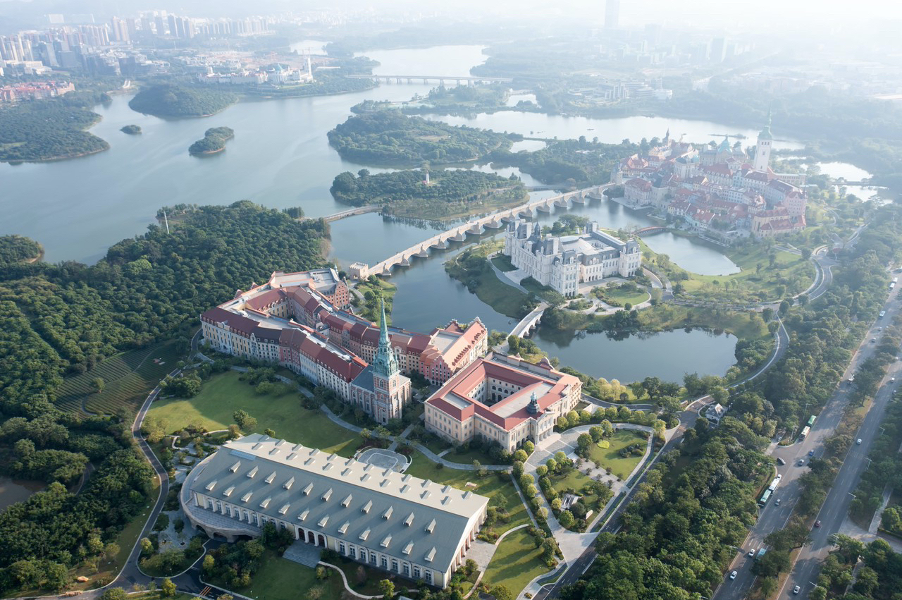 东莞松山湖航拍 图源:图虫创意