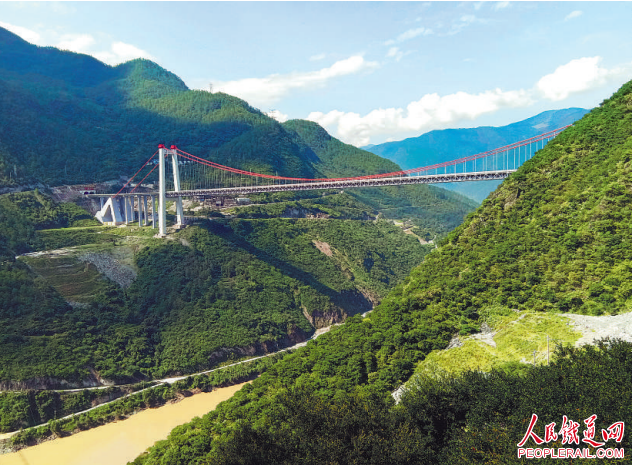 金沙江特大桥雄姿|金沙江_新浪财经_新浪网