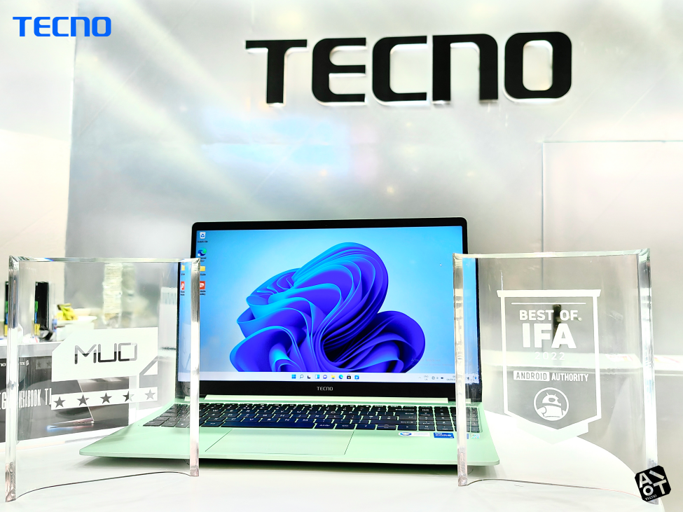 　　TECNO MEGABOOK T1获奖图