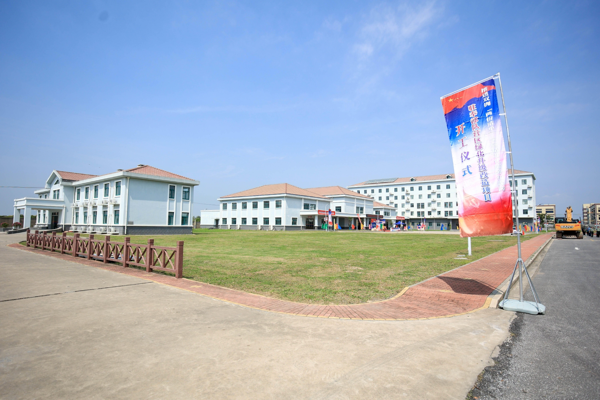 驻奉部队营区绿化升级改造启动,双拥"两份清单"模式再升级!