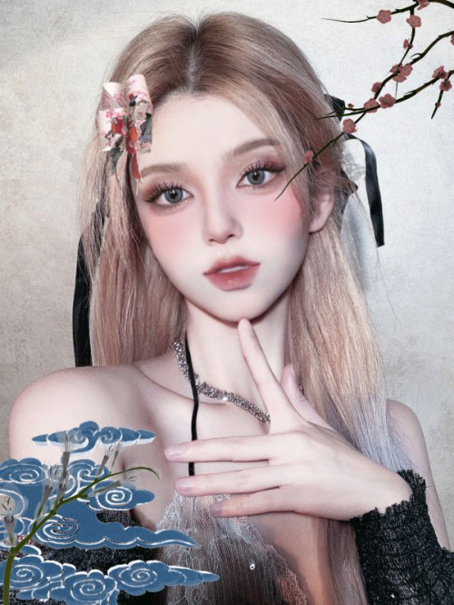 　　美图秀秀“中国潮色”×琼楼JOANPALAS主题素材