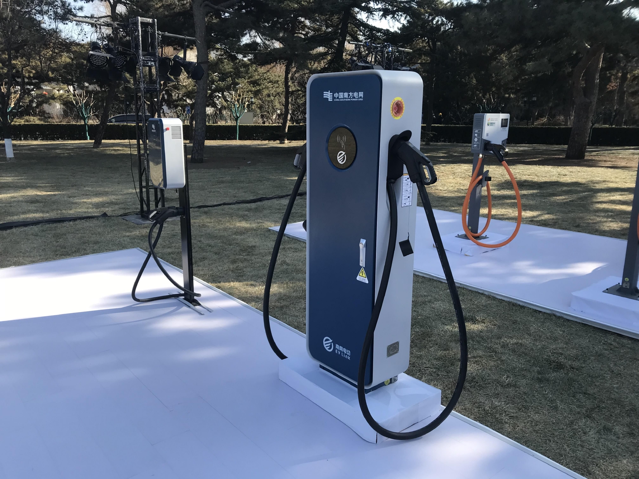 充电桩建设成熟度关系到新能源车主的使用感受.吴博峰/摄