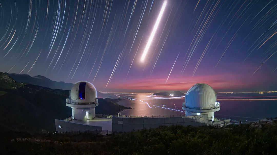 月轨(12mm镜头拍摄) 深圳市天文台-李德铼 拍摄