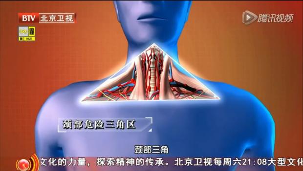颈部三角区包括脖子与锁骨上沿凹陷区域,一旦摸到硬块,肿块,就意味着