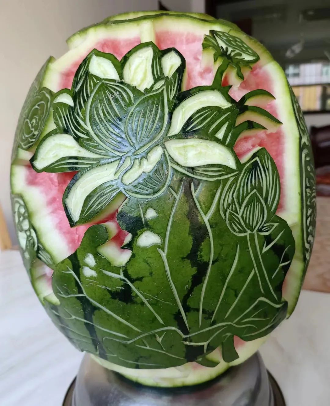 简单的西瓜造型中秋节图片