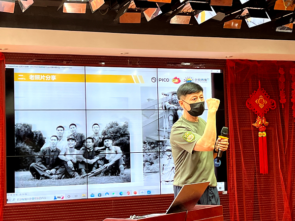 　　(陶力老兵分享故事)