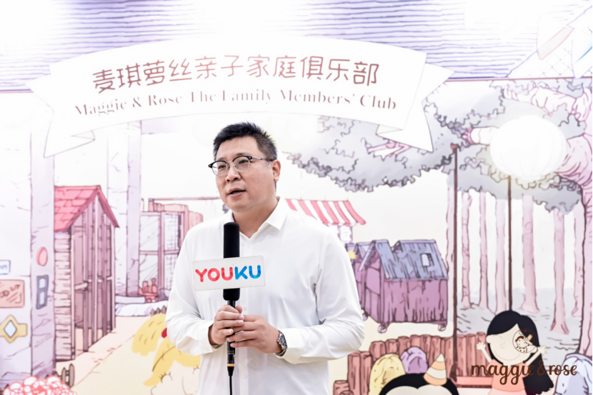 　　麦琪萝丝大中华区首席执行官陈飞接受现场媒体采访