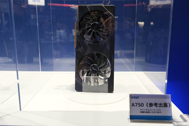 映泰展覽AMD銳炫A750顯示卡
，預計今年沒多久後正式發布