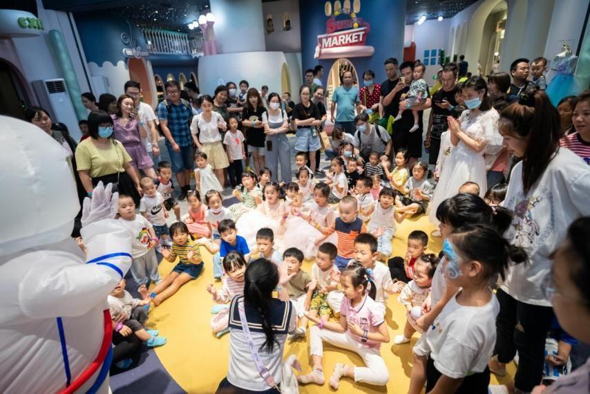 　　图、奈尔宝亲子互动课程现场