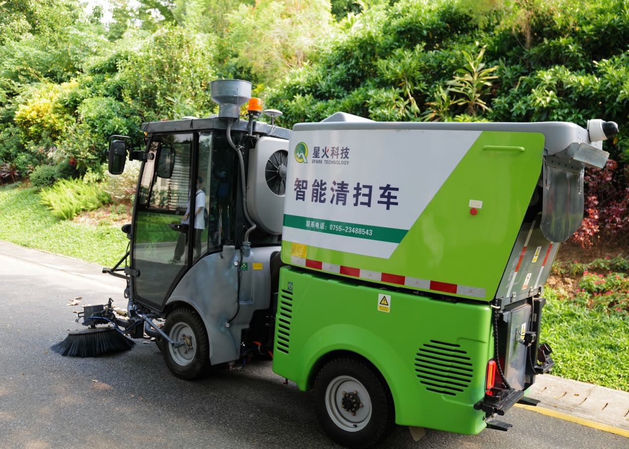 清扫车的智慧环卫系统,深度融合5g aiot集群控制技术,人工智能技术,全