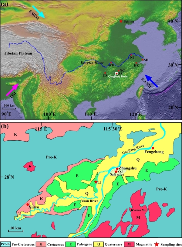 孢粉证据揭示江南从荒漠到森林的演变过程