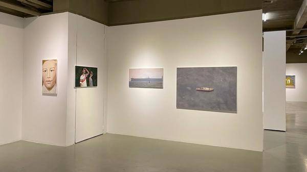 　　▲「松·WORKS」展览现场，云上美术馆，北京，2022