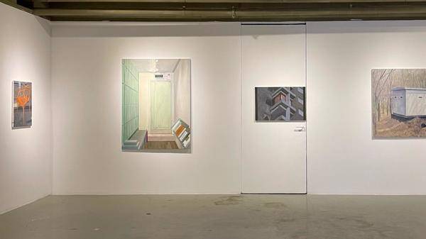 　　▲「松·WORKS」展览现场，云上美术馆，北京，2022