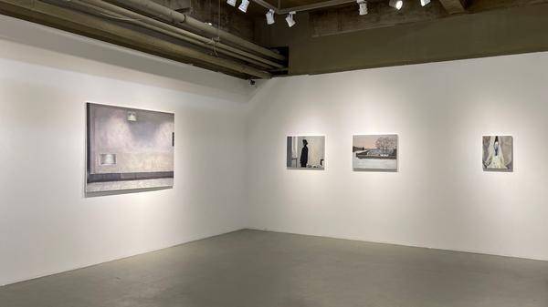 　　▲「松·WORKS」展览现场，云上美术馆，北京，2022