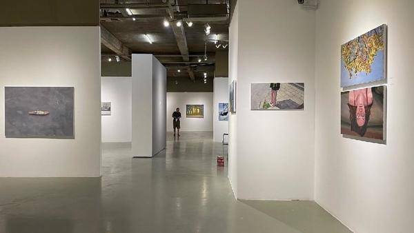 　　▲「松·WORKS」展览现场，云上美术馆，北京，2022