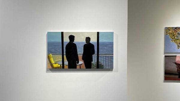 　　▲「松·WORKS」展览现场，云上美术馆，北京，2022