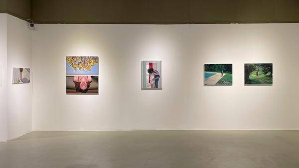 　　▲「松·WORKS」展览现场，云上美术馆，北京，2022