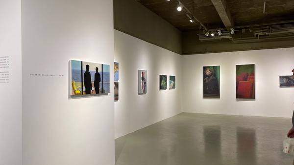 　　▲「松·WORKS」展览现场，云上美术馆，北京，2022