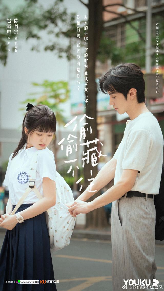 电视剧《偷偷藏不住》首曝海报,赵露思,陈哲远领衔主演_新浪财经_新浪