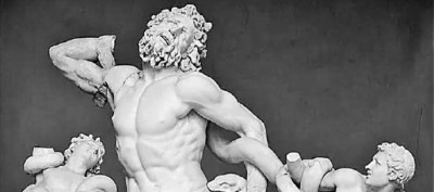 &nbsp;&nbsp;&nbsp;&nbsp;雕塑《拉奧孔》（局部）&nbsp;資料圖片