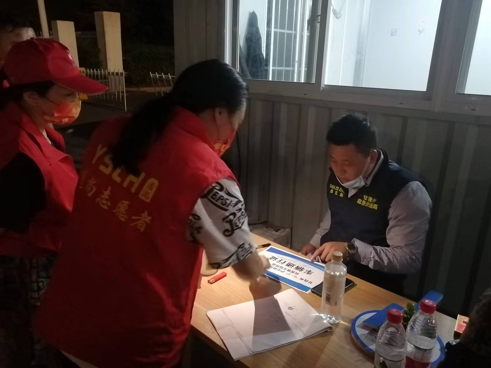 ▲逸尚联合社区获批灾区救援通行资格