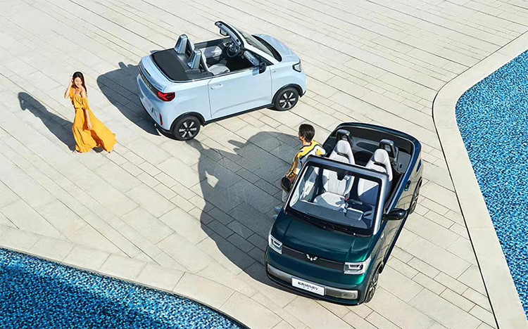 五菱宏光miniev敞篷版正式上市