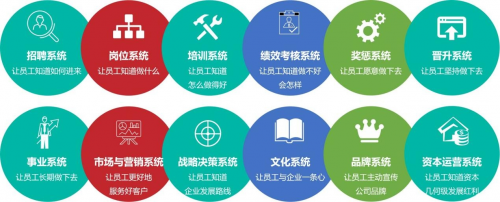 　　(图1：企业管理的十二大系统)