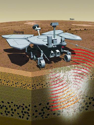 “火星”“祝融号”揭秘火星浅表结构