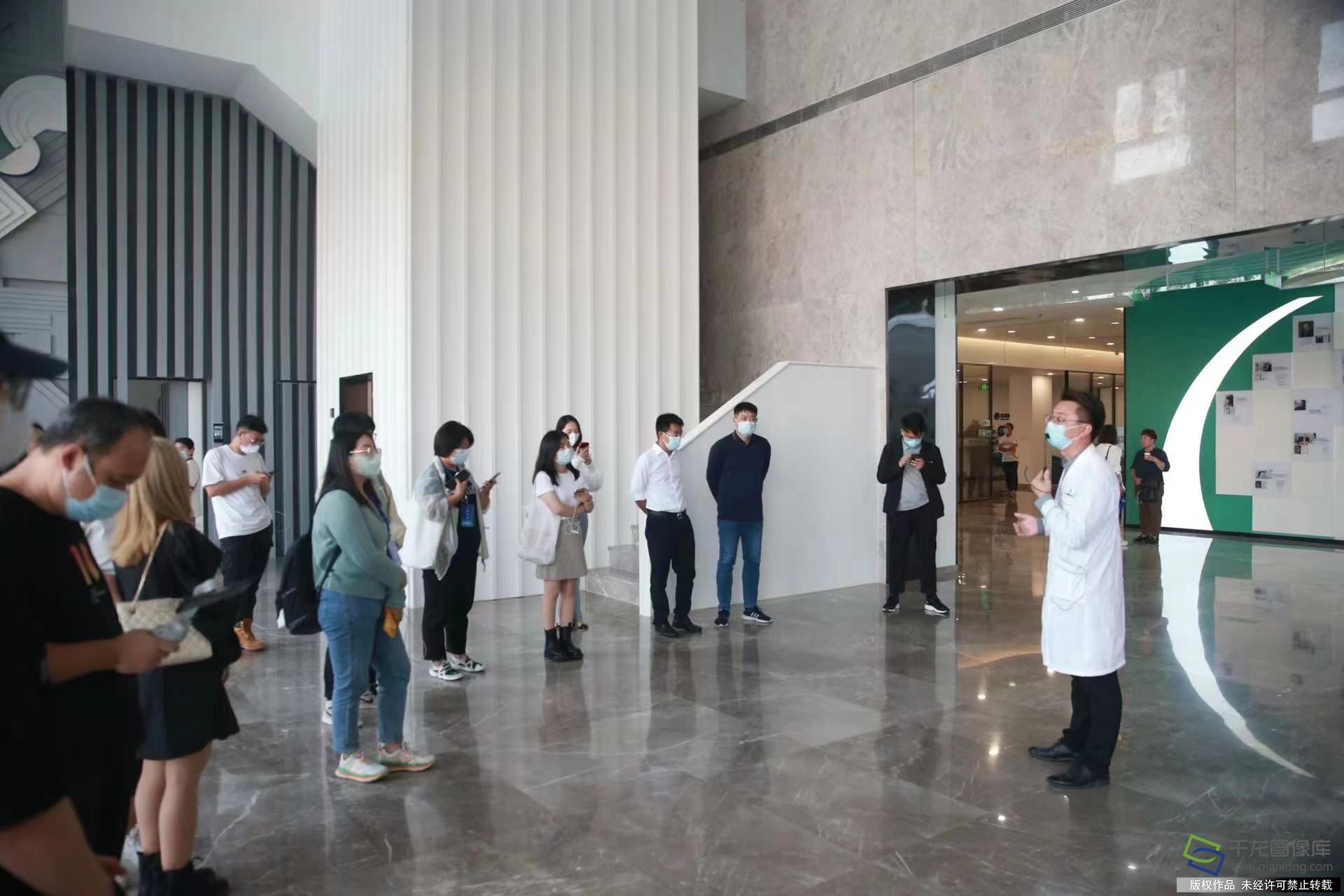 活动最后一站，采访团走进北京大兴国际机场临空经济区。千龙网记者陈健男摄