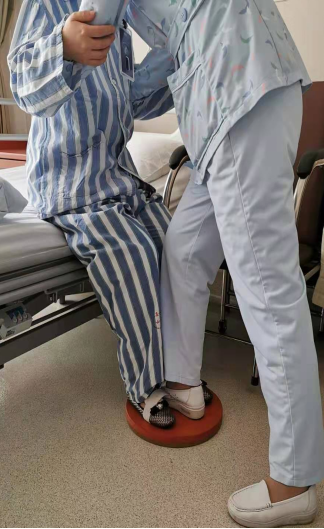 床与椅间的安全转移装置.苏伟团队提供