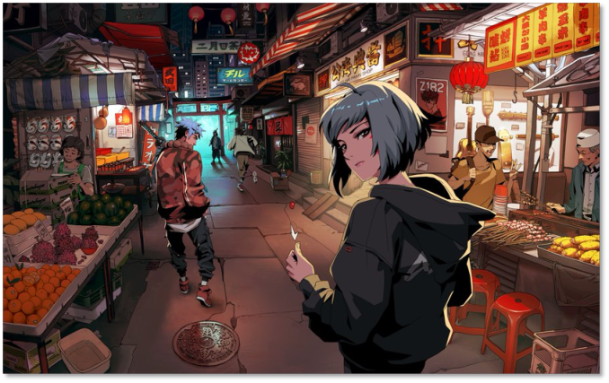 Azuki 的「The Alley」页面