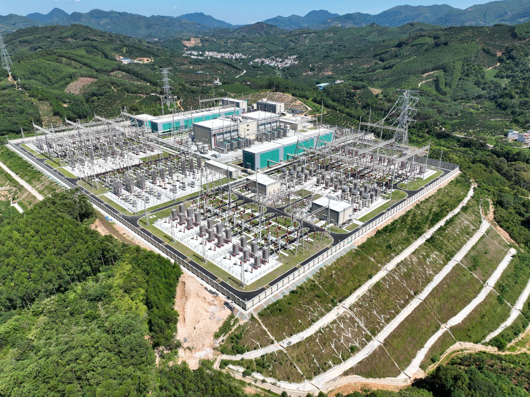 闽粤电力联网工程竣工投产|福建省_新浪财经_新浪网