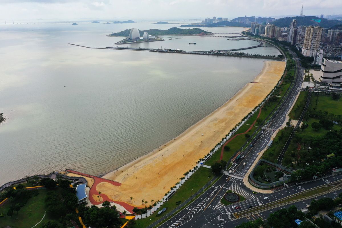 珠海情侣路再添新沙滩|珠海市_新浪财经_新浪网